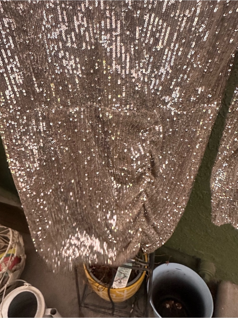 Show Me Your MuMu Silver Sequin Mini Dress - Picture 9 of 9